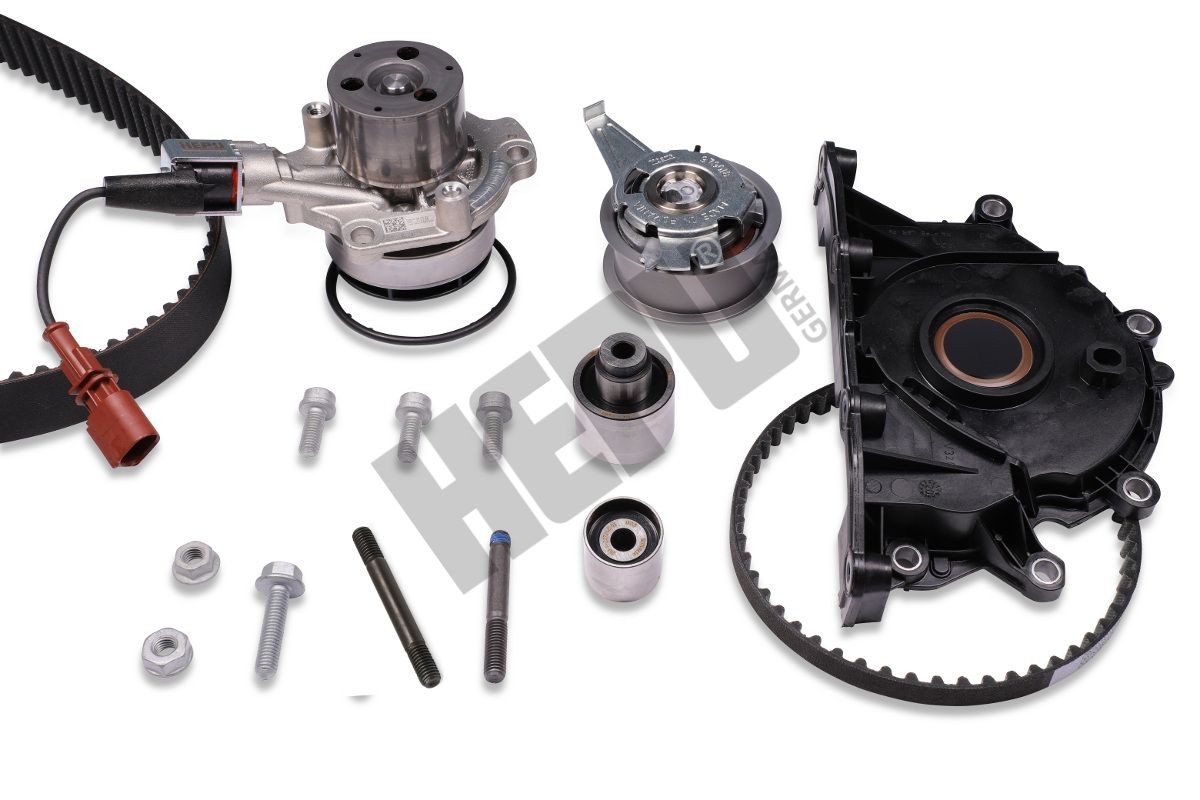 Volkswagen T-ROC Water pump and timing belt kit HEPU PK06691 cheap