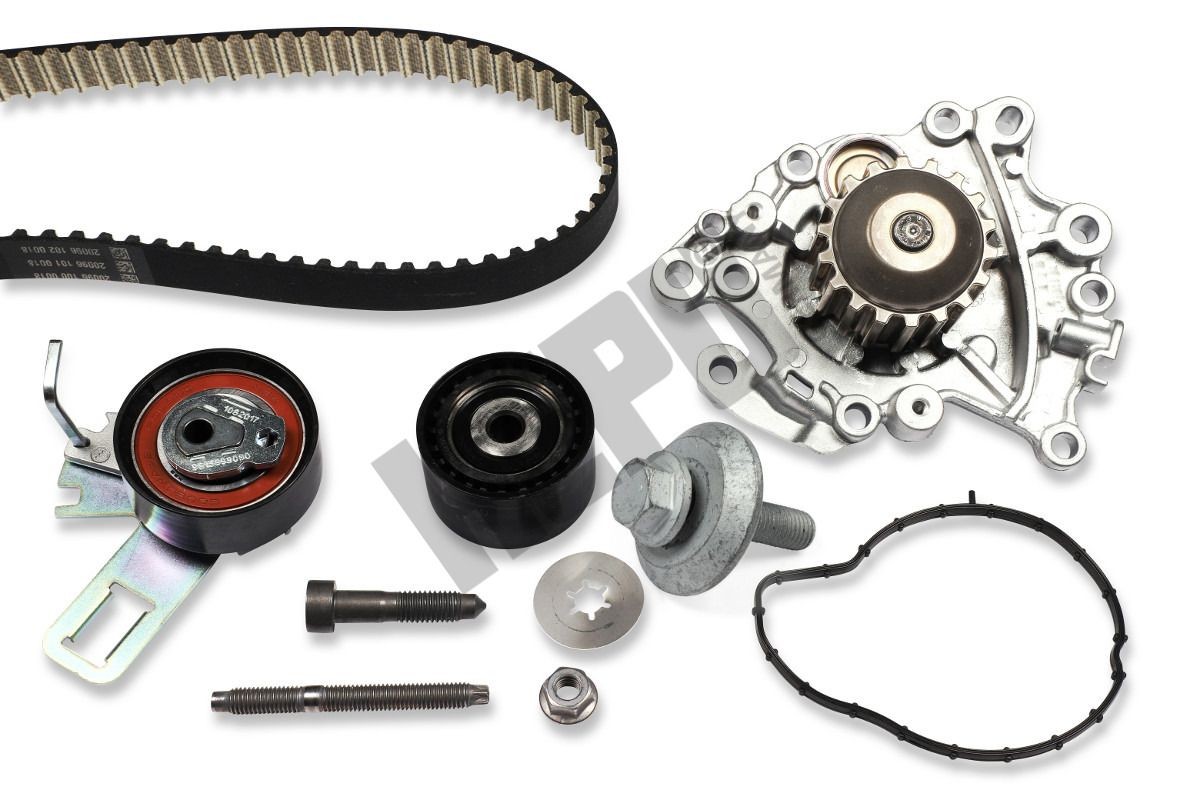 HEPU PK19010 Water pump + timing belt kit FORD TOURNEO CONNECT 2007 in original quality