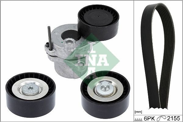INA 529047910 Tensioner pulley 651 200 02 70