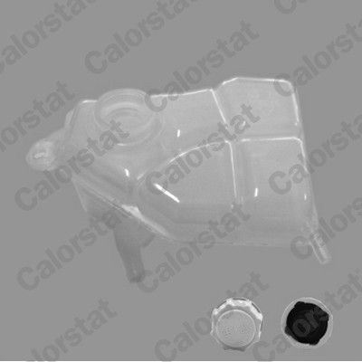 CALORSTAT by Vernet ET0018C1 Coolant expansion tank without coolant level sensor, with sealing plug