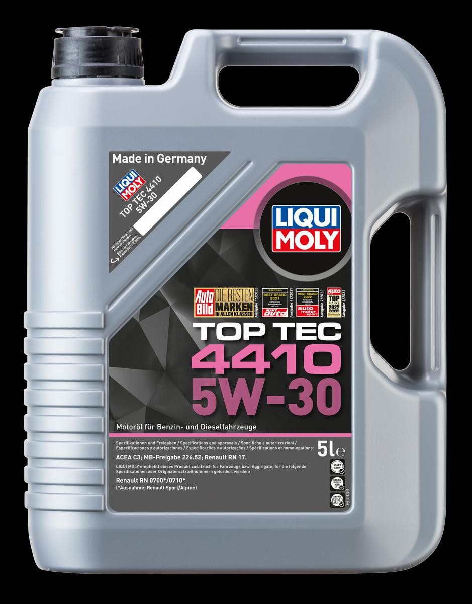 LIQUI MOLY 5W30 Longlife diesel and petrol synthetic and mineral