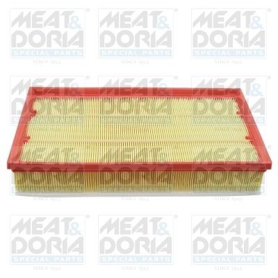 18723 MEAT & DORIA Air filters AUDI 69mm, 214mm, 373mm, Filter Insert