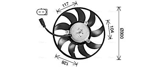 V15-01-1882 VEMO Original Quality Ventola radiatore Ø: 360 mm, 12V ▷  AUTODOC prezzo e recensioni