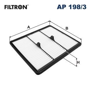 FILTRON AP 198/3 Air filter HYUNDAI IONIQ 2016 price