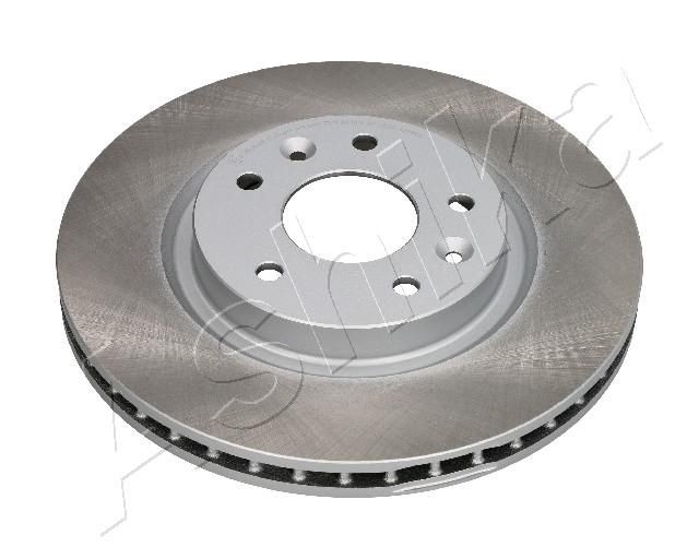 ASHIKA 60-01-167C Brake disc Front Axle, 296x26mm, 5x68, Vented, Painted