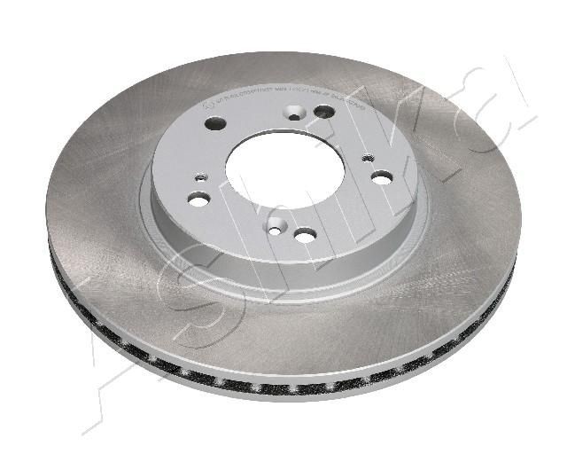 ASHIKA 60-04-496C Brake disc Front Axle, 281,7x23mm, 5x70, Vented, Painted