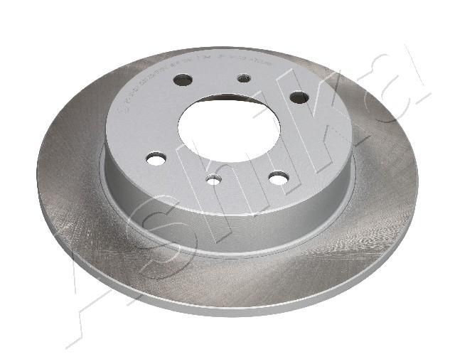 ASHIKA 61-00-015C Brake disc Rear Axle, 257,7x10mm, 4x68, solid, Painted