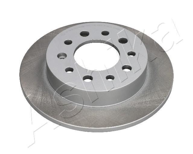 ASHIKA 61-0H-004C Brake disc Rear Axle, 257,8x10mm, 5x76, solid, Painted
