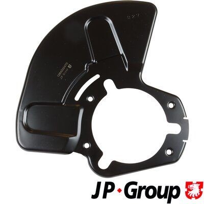 1264202470 JP GROUP Brake back plate OPEL Front Axle Left