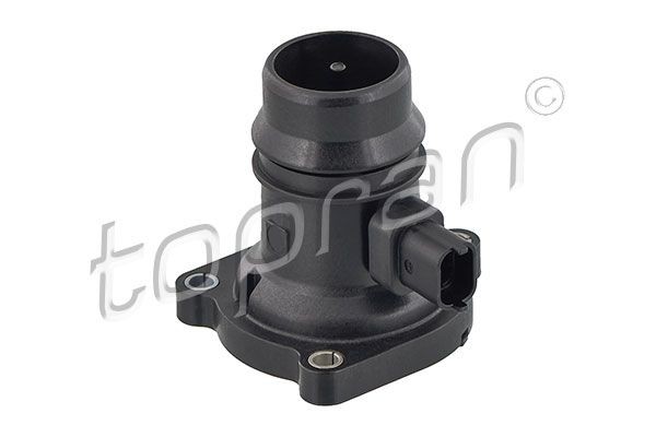 TOPRAN 208 770 Engine thermostat Opening Temperature: 103°C, with seal, with sensor, with housing, Synthetic Material Housing