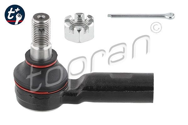 TOPRAN 625 676 Track rod end M 14 x 1,5 mm, Front Axle Left, Front Axle Right, with nut