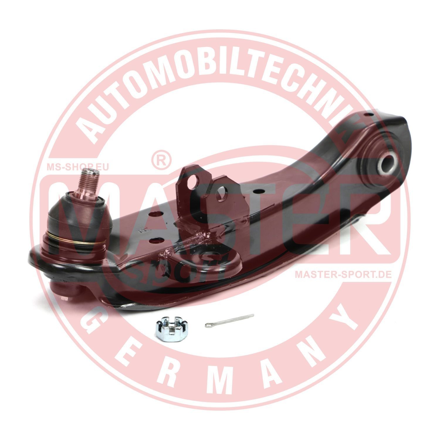 152811210 MASTER-SPORT Front Axle Right, Lower, Control Arm, Sheet Steel, Cone Size: 19,5 mm Cone Size: 19,5mm Control arm 28112B-PCS-MS buy