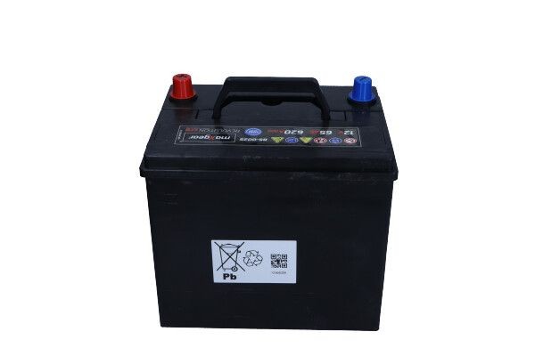 MAXGEAR 85-0025 Batterie 12V 65Ah 620A B00 EFB-Batterie, Pluspol
