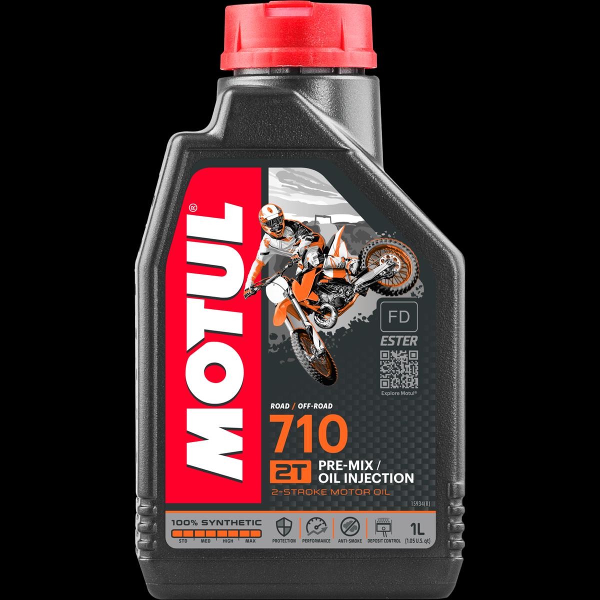 Engine oil API TC MOTUL - 109989 710 2T