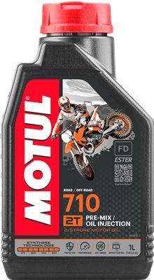 109989 Motor oil 710 2T MOTUL API TC review and test