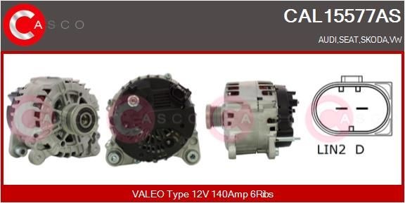Great value for money - CASCO Alternator CAL15577AS