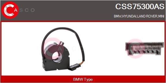CASCO Steering Angle Sensor CSS75300AS BMW 7 Series 2021