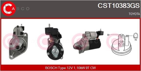 CASCO CTC74005JR Turbocharger 16 133 608 80
