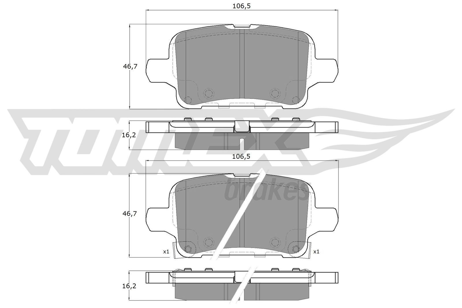 Original TX 19-11 TOMEX brakes Brake pads experience and price