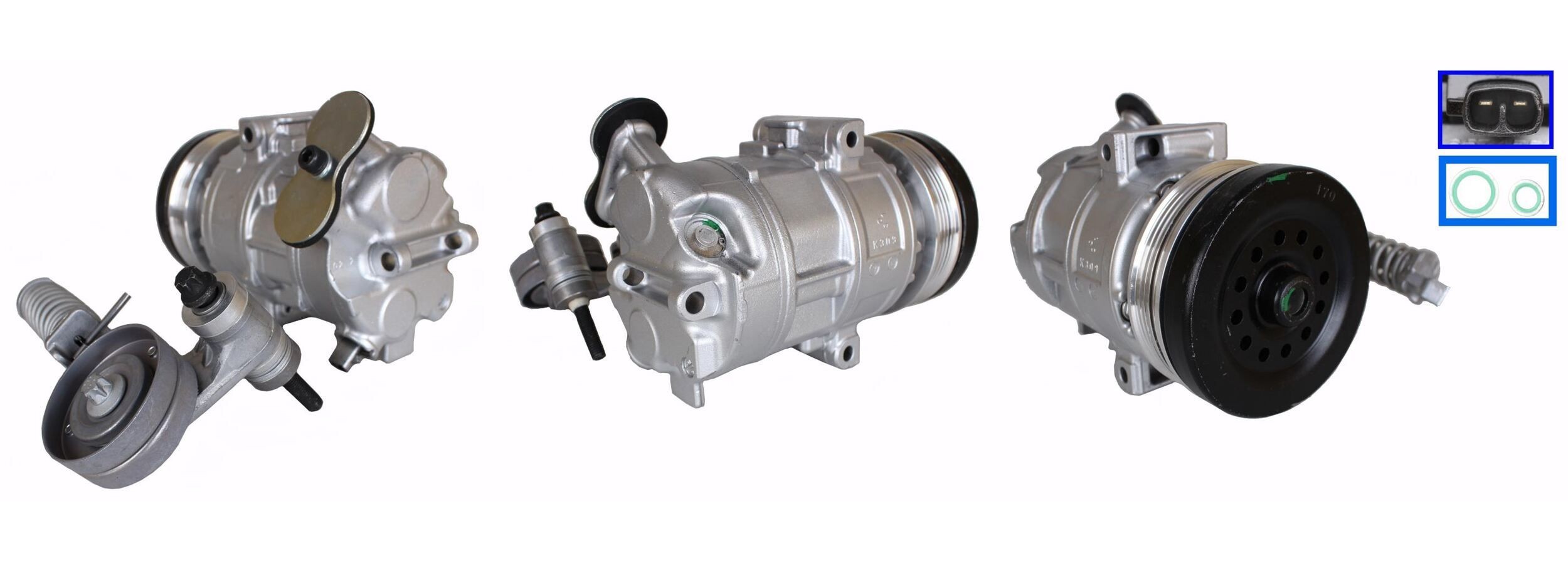 LUCAS Klimakompressor ACP01162 PAG 46 YF, R 1234yf, mit Dichtungen ACP01162