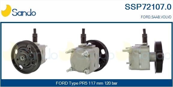 SANDO SSP72107.0 Power steering pump 1506272