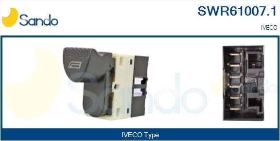 SWR61007.1 SANDO Fensterheberschalter IVECO Stralis