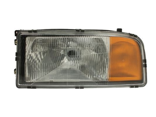 TRUCKLIGHT Yellow, Crystal clear, Right, without motor for headlamp levelling, H4 Lamp Type: H4 Indicator HL-ME011R buy