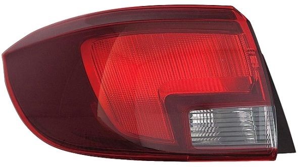 16533653 IPARLUX Tail lights OPEL Left, Outer section, P21W, PY21W, without bulb holder