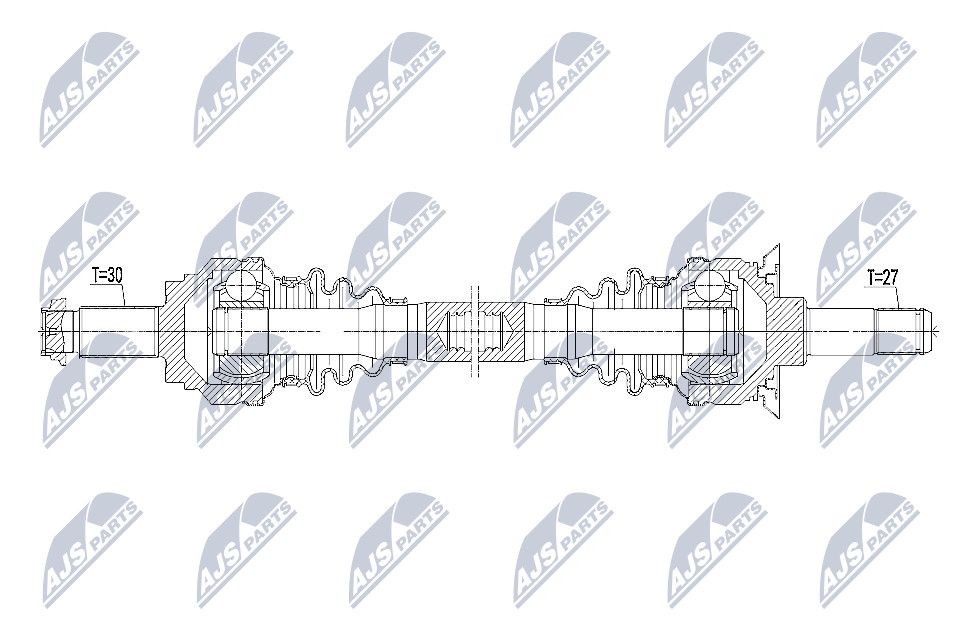 Great value for money - NTY Drive shaft NPW-BM-101