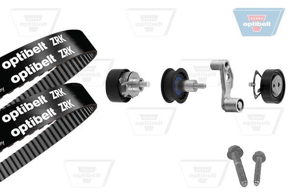 Volkswagen POLO Timing belt set 1655915 OPTIBELT KT 1209 online buy