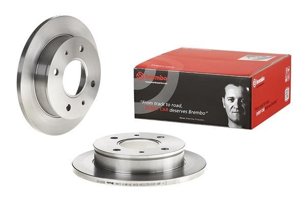 BREMBO Brake rotors 08.7811.20 for Hyundai Atos MX