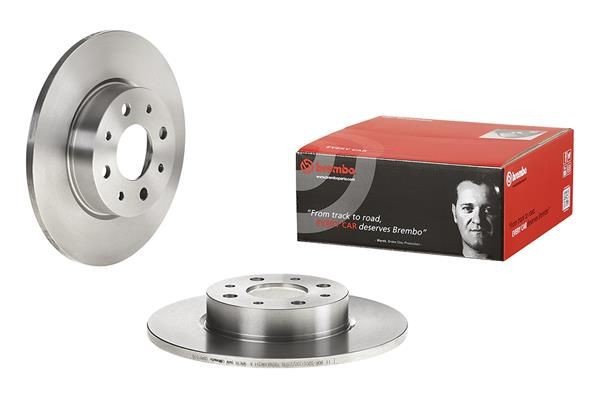BREMBO Brake rotors 08.A915.10 for Alfa Romeo MiTo 955