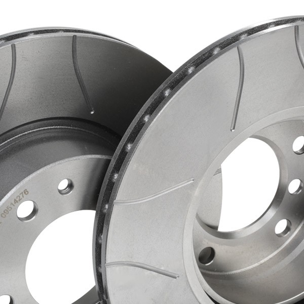 BREMBO 09.5142.76 Brake rotor 302x22mm, 5, internally vented, slotted, Coated, High-carbon
