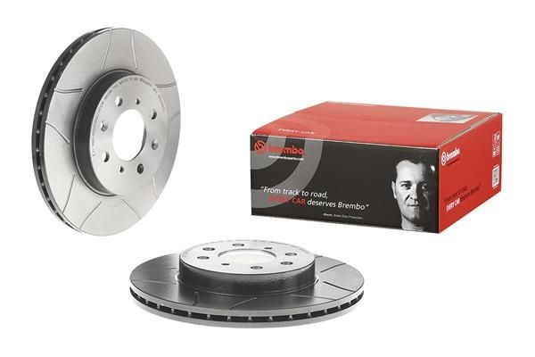 09550975 Brake disc BREMBO 09.5509.75 review and test