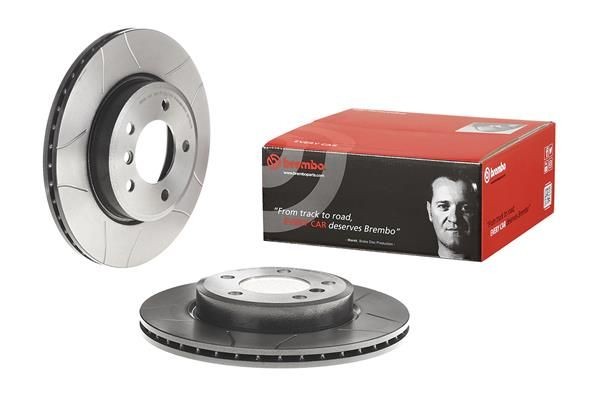 BREMBO 09.7701.75 Brake rotor 300x22mm, 5, slotted, internally vented, Coated, High-carbon