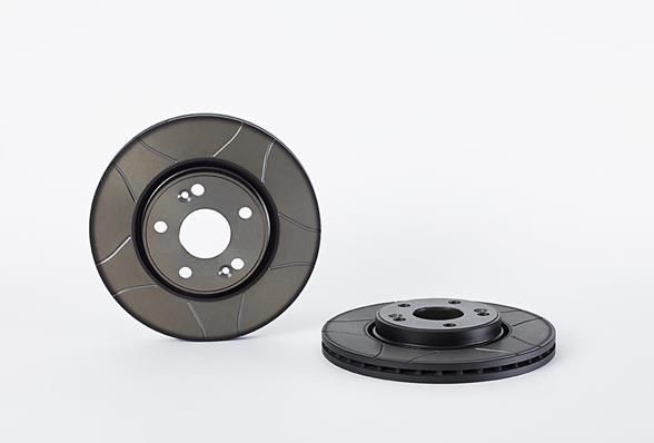 BREMBO MAX LINE 280x24mm, 5, internally vented, slotted, Coated, High-carbon Ø: 280mm, Num. of holes: 5, Brake Disc Thickness: 24mm Brake rotor 09.8137.75 buy