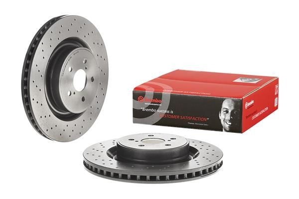 BREMBO Brake rotors 09.A300.11 for Lexus IS XE2
