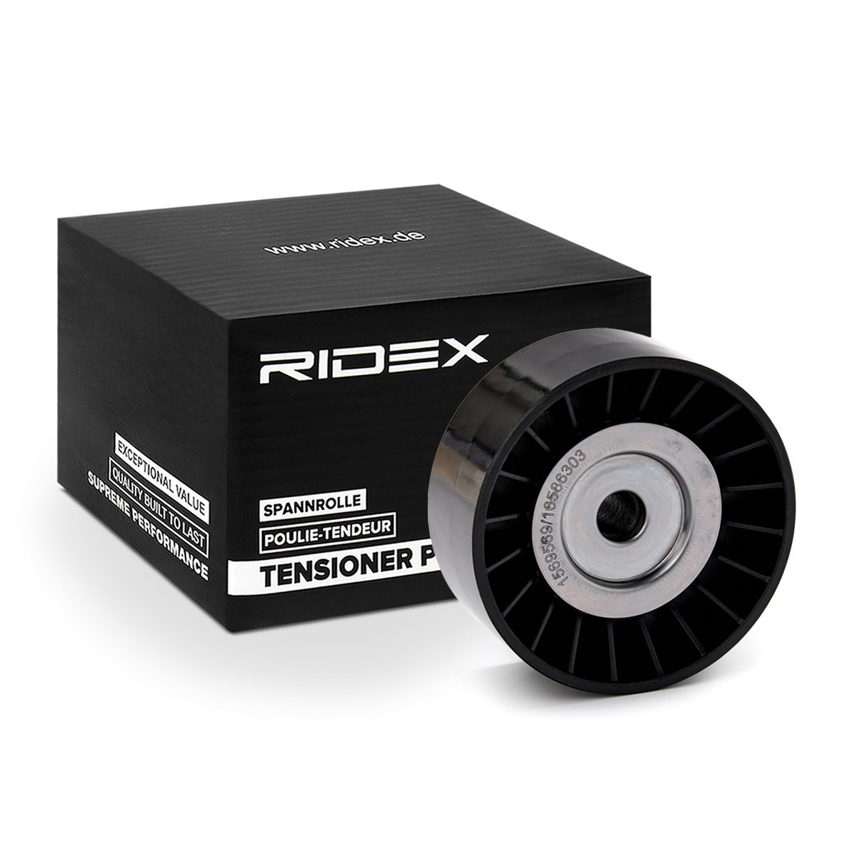 Great value for money - RIDEX Tensioner pulley 310T0485