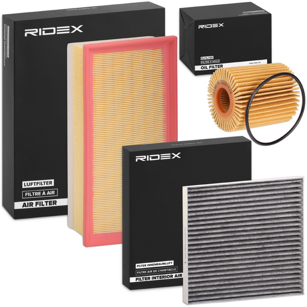 RIDEX 4055F0549 Air filter 17801-0R010