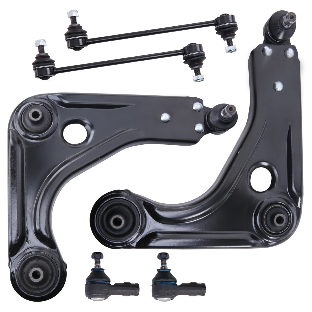 RIDEX Control arm replacement kit 772S0478 for FORD FIESTA, KA