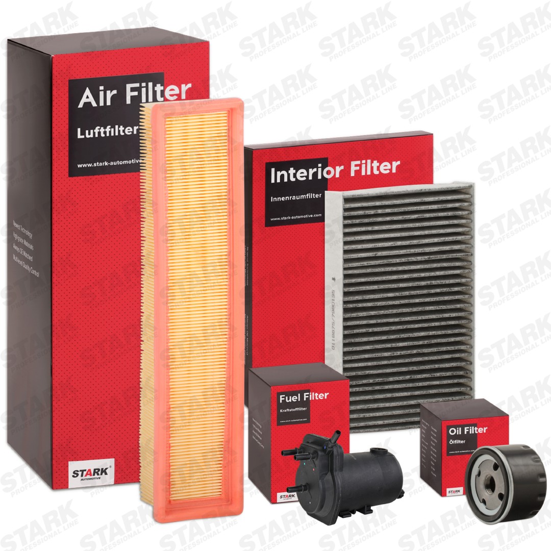 STARK with air filter, without oil drain plug, Activated Carbon Filter, four-piece Filter set SKFS-18880694 buy