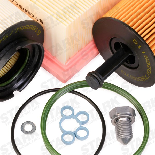 STARK SKPSM-4570144 Service kit with oil drain plug, with air filter, Multi-piece
