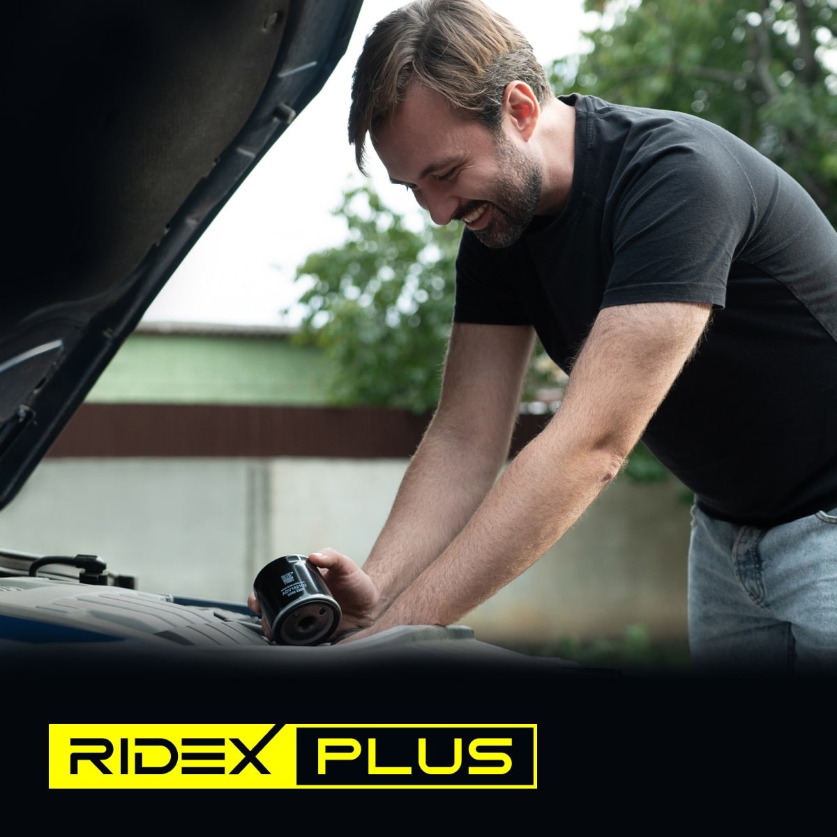 RIDEX PLUS Engine oil filter 7O0037P buy online