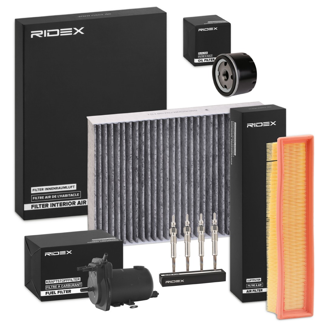 RIDEX 4682P0166 Filter kit 15410-84A00-000