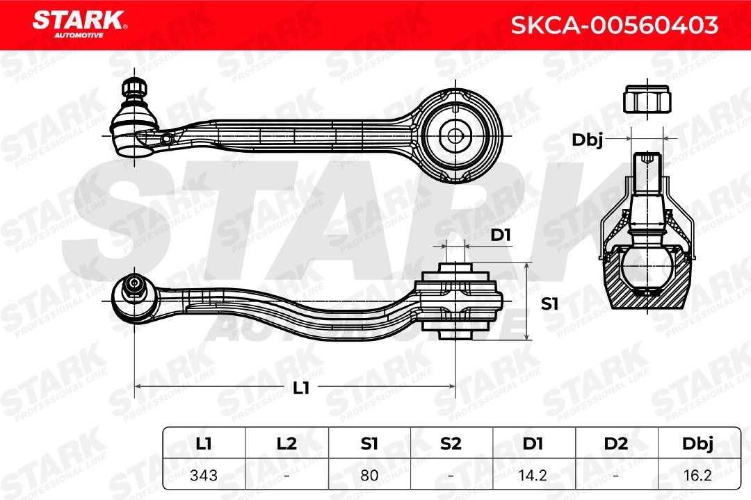 STARK Trailing arm SKCA-00560403 buy online