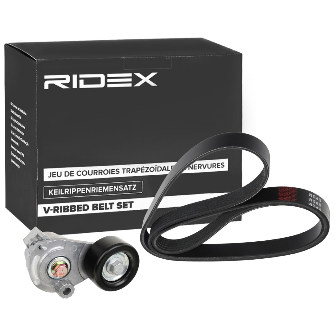 RIDEX 542R0680 Tensioner pulley 25 189 926