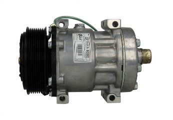 TCCI SD7H15, PAG 46, R 134a, with PAG compressor oil Belt Pulley Ø: 119mm, Number of grooves: 8 AC compressor QP7H15-8090 buy