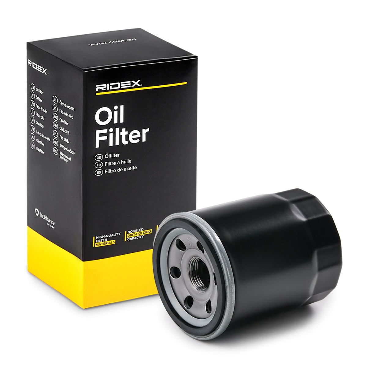 RIDEX 7O0341 Oil filter 3/4\