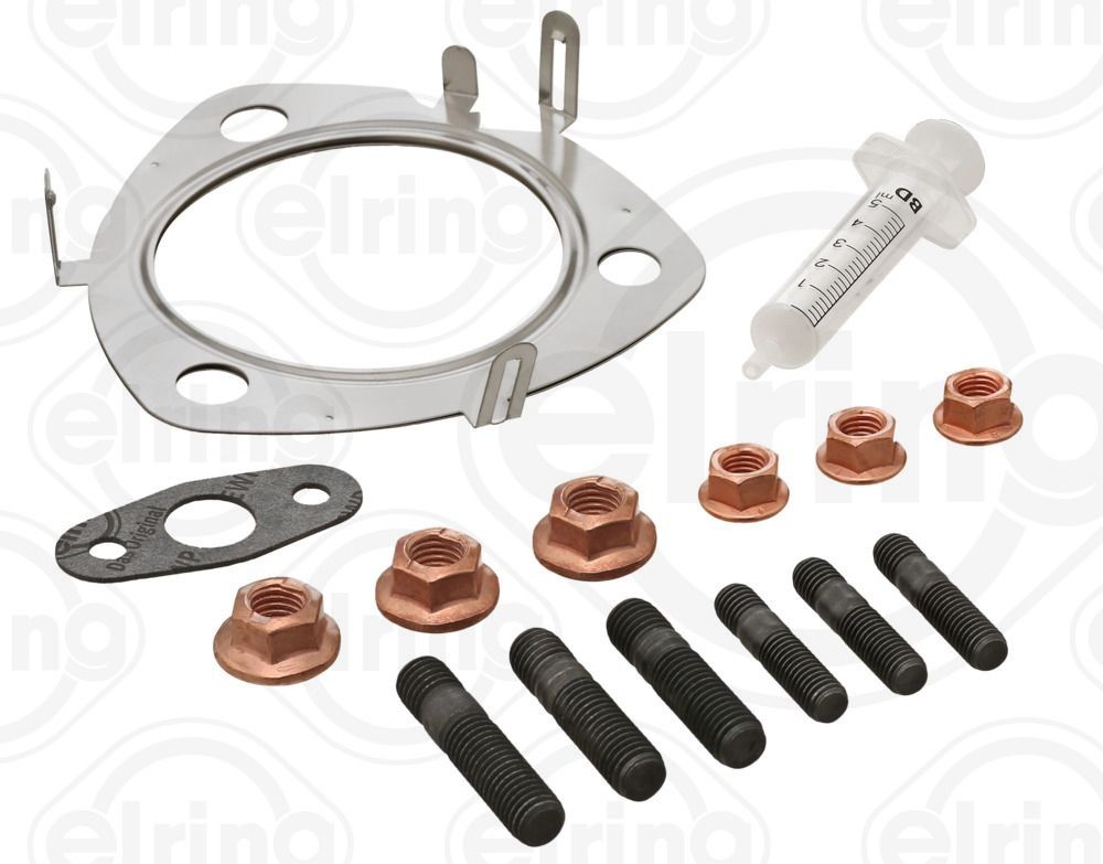 2213393 ELRING with gaskets/seals, with bolts/screws Mounting Kit, charger 764.800 buy