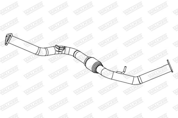 WALKER 10912 AUDI A4 2011 Exhaust pipes